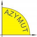 Logo - AZYMUT  Zakad Usug Geodezyjnych Jerzy Kielan