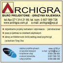 Logo - ARCHIGRA BIURO PROJEKTOWE GRAYNA RAJEWSKA