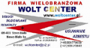 Logo - Firma Wielobranowa Wolt Center