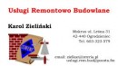 Logo - Usugi Remontowo Budowlane Zieliski Karol