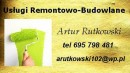 Logo - Usugi Remontowo - Budowlane. Artur Rutkowski