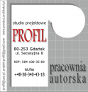 Logo - Studio Projektowe PROFIL - Pracownia Autorska